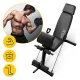 Reguliuojamas sportinis suolas 4Fizjo 1503 PRO, juodas