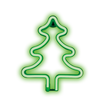 Forever Neon Decorative LED Lamp Lighting with USB, CHRISTMAS TREE