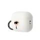 Karl Lagerfeld 3D Silicone NFT Karl dėklas AirPods Pro 2, baltas