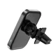 Tech-Protect CW19 MagSafe magnetinis automobilinis laikiklis su 15W įkrovikliu, juodas