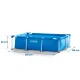 Intex 28270 Frame Pool 220 x 150 x 60 cm, 15-in-1 Set