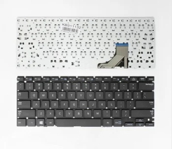Samsung NP530U3C / NP535U3C nešiojamojo kompiuterio klaviatūra, juoda