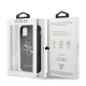 Guess 4G Big Metal Logo dėklas iPhone 13 Pro Max, pilkas