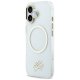 Karl Lagerfeld IML KL Script Logo MagSafe dėklas iPhone 17, skaidrus