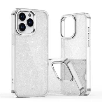 Dėklas iPhone 16e / 17e Glitter Case, skaidrus