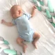 Apsauginė lovytės pynė Ricokids, 2 m, mėtų ir pilka