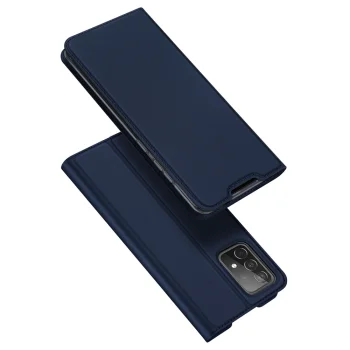 Atverčiamasis dėklas Dux Ducis Skin Pro telefonui Samsung Galaxy A73, mėlynas