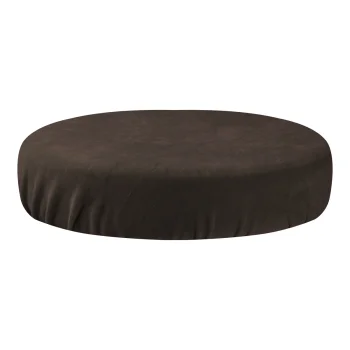 Veliūrinis kosmetologinės kėdutės užvalkalas, rudas, 35-40 cm