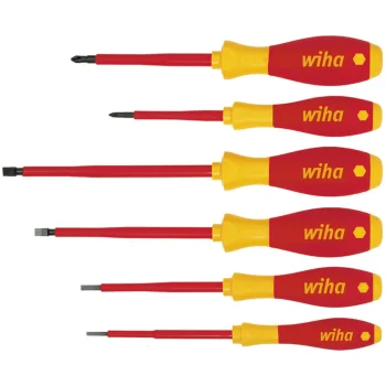 Izoliuotų atsuktuvų rinkinys Wiha SoftFinish electric 320NK6, 6 vnt.
