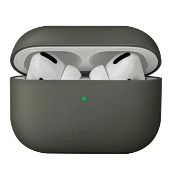 Apple Airpods Pro Uniq Etui Lino Case Cover, Moss
