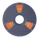 3D spausdintuvo plastikas Sunlu PLA+ Silk Dual Color, raudona ir auksas