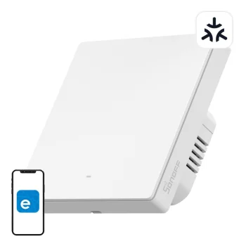 Išmanusis sieninis jungiklis SONOFF M5-1C-86W, Matter WiFi (1 kanalo)