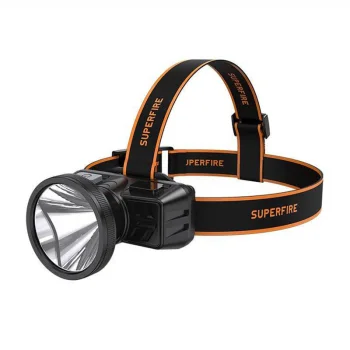 Galvos žibintuvėlis Superfire HL51, 160 lm, Micro-USB