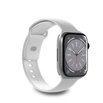 Puro Icon silikoninis dirželis Apple Watch 38 / 40 / 41 mm, baltas