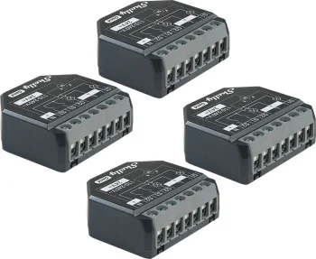 Išmaniųjų valdiklių rinkinys Shelly 2PM Gen4 Zigbee/Matter, 4 vnt.