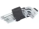 Hex Key Set 1.5-10 mm, 9-Piece L-Shaped Allen Wrench Kit