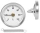 Clamp-on Dial Pipe Thermometer T8122, 0-120°C