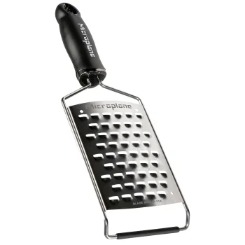 Ypač stambi trintuvė Microplane Gourmet, juoda