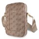 Planšetinio kompiuterio krepšys Guess 4G Uptown 10\", rudas