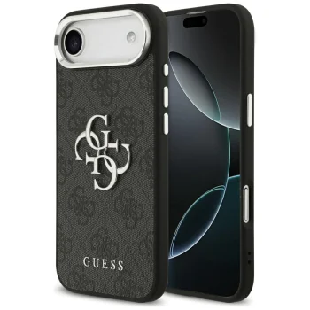 Guess dėklas skirtas iPhone 17 Air, 4G Big 4G Classic Logo, juodas