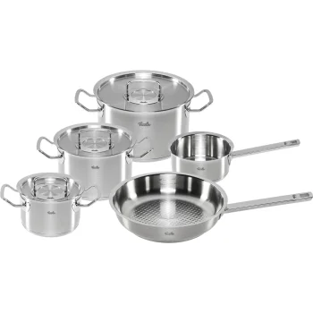 Puodų ir keptuvių rinkinys Fissler Original-Profi Collection, 5 dalių, sidabrinis