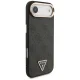 Guess 4G Triangle Logo MagSafe dėklas telefonui iPhone Air, juodas ir auksinis