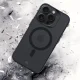 3mk iPhone 14 Pro Max dėklas Smoke MagCase, pusiau skaidrus