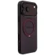 Mercedes AMG dėklas iPhone 18 Pro Max / 17 Pro Max su MagSafe žiedu ir stovu, bordo