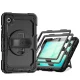 Tech-Protect Solid dėklas, skirtas Samsung Galaxy Tab A9 / A11 8.7, juodas