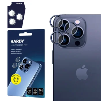 3mk HARDY Lens Protection Pro Glass  Apple iPhone 15 Pro Max - Blue