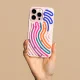 TFO DIY Snake dėklas skirtas iPhone 14 6,1\", rožinis