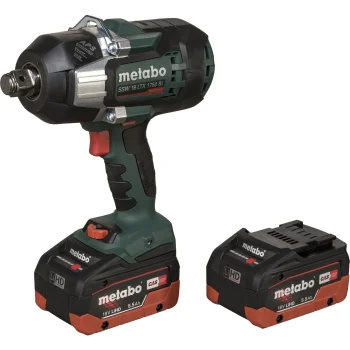Akumuliatorinis smūginis veržliasukis Metabo SSW 18 LTX 1750 BL 18V 2x 5.5 Ah
