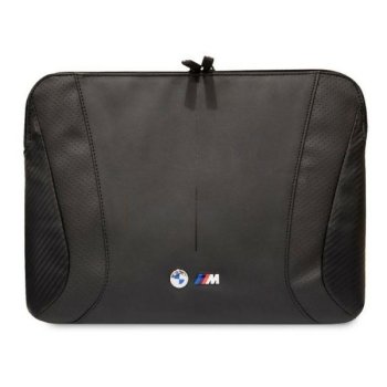 BMW Carbon & Perforated dėklas 14 colių nešiojamam kompiuteriui, juodas