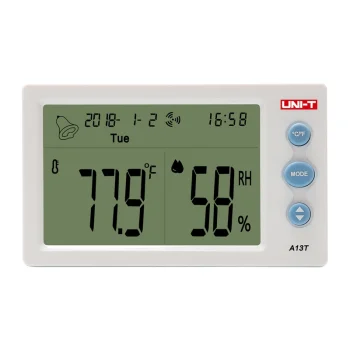 Uni-T A13T temperatūros ir drėgmės matuoklis, baltas