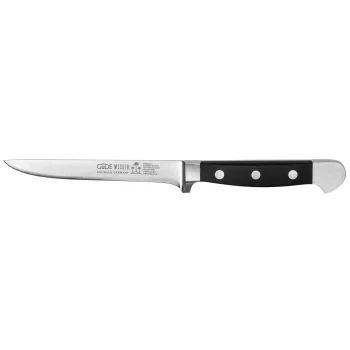 Iškaulinėjimo peilis Güde Alpha 1603/13 13 cm, juodas
