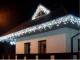 Christmas Light Curtain, String Fairy Lights, 300 LED, IP44, Cold White