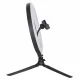 LED RGB žiedinė lempa 10\" su trikoju, telefono laikikliu ir pulteliu