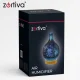 Ultragarso oro drėkintuvas ir kvapų difuzorius Zortiva 200 ml, RGB LED, rudas / smėlio