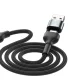 3mk Hyper Cable N-SERIES 6in1 USB-C USB-A į USB-C Lightning Micro 1.2m 18W juodas