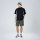 Rockbros YDDK015 sportiniai šortai su diržu, dydis XXXL - žali