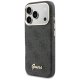Guess 4G Script MagSafe dėklas iPhone 17 Pro Max, juodas