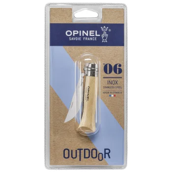 Kišeninis peilis Opinel No. 06, nerūdijantis plienas, 7 cm