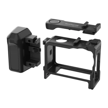 Sunnylife 2-in-1 apsauginis rėmelis ir laikiklis kamerai Osmo Action 6 OA6-BK144