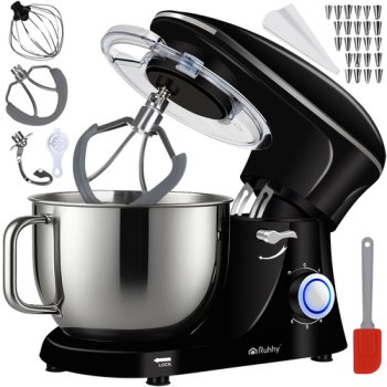 Ruhhy planetarinis virtuvės kombainas, 2200W, 6.2L, juodas