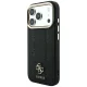 Guess Stripe Peony 4G Logo MagSafe dėklas telefonui iPhone 17 Pro Max / 18 Pro Max, juodas