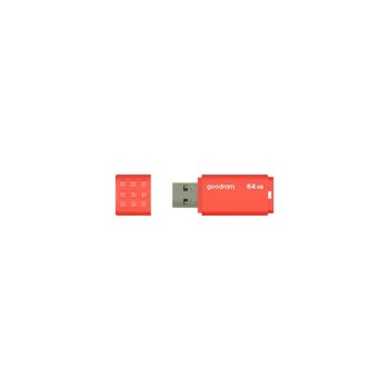 USB atmintinė GoodRam UME3 64GB USB 3.0, oranžinė
