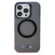 BMW Gradient Bumper MagSafe dėklas iPhone 15 Pro Max, juodas