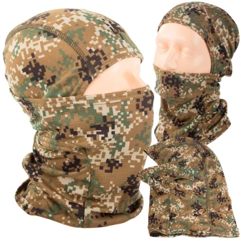 Termoaktyvi veido kaukė pošalmis balaklava camo