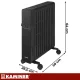 Elektrinis tepalinis radiatorius Kaminer Arvell, 2500W, 11 sekcijų, WiFi, juodas