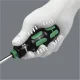 Sukimo antgalių rinkinys Wera Kraftform Kompakt 20 Tool Finder 2, 13 dalių, žalias/juodas